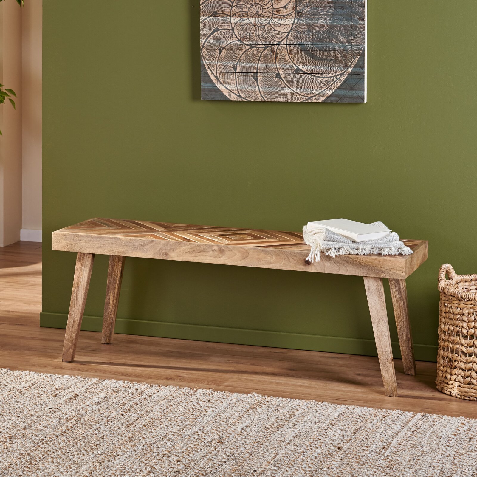 Union Rustic Bench & Reviews